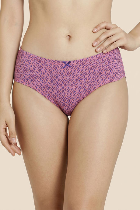 Zivame Anti-Microbial Low Rise Full Coverage Hipster Panty (Pack of 3) - Multicolor — image 10